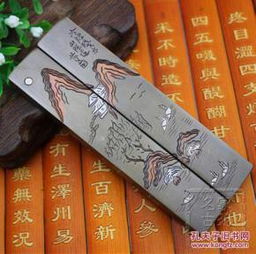 复古黄铜精雕山绘道图花纹镇尺 文化用品批发的艺术与商机