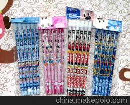 联众6支装皮头铅笔与自动铅笔 重庆哗哗文化用品批发解析